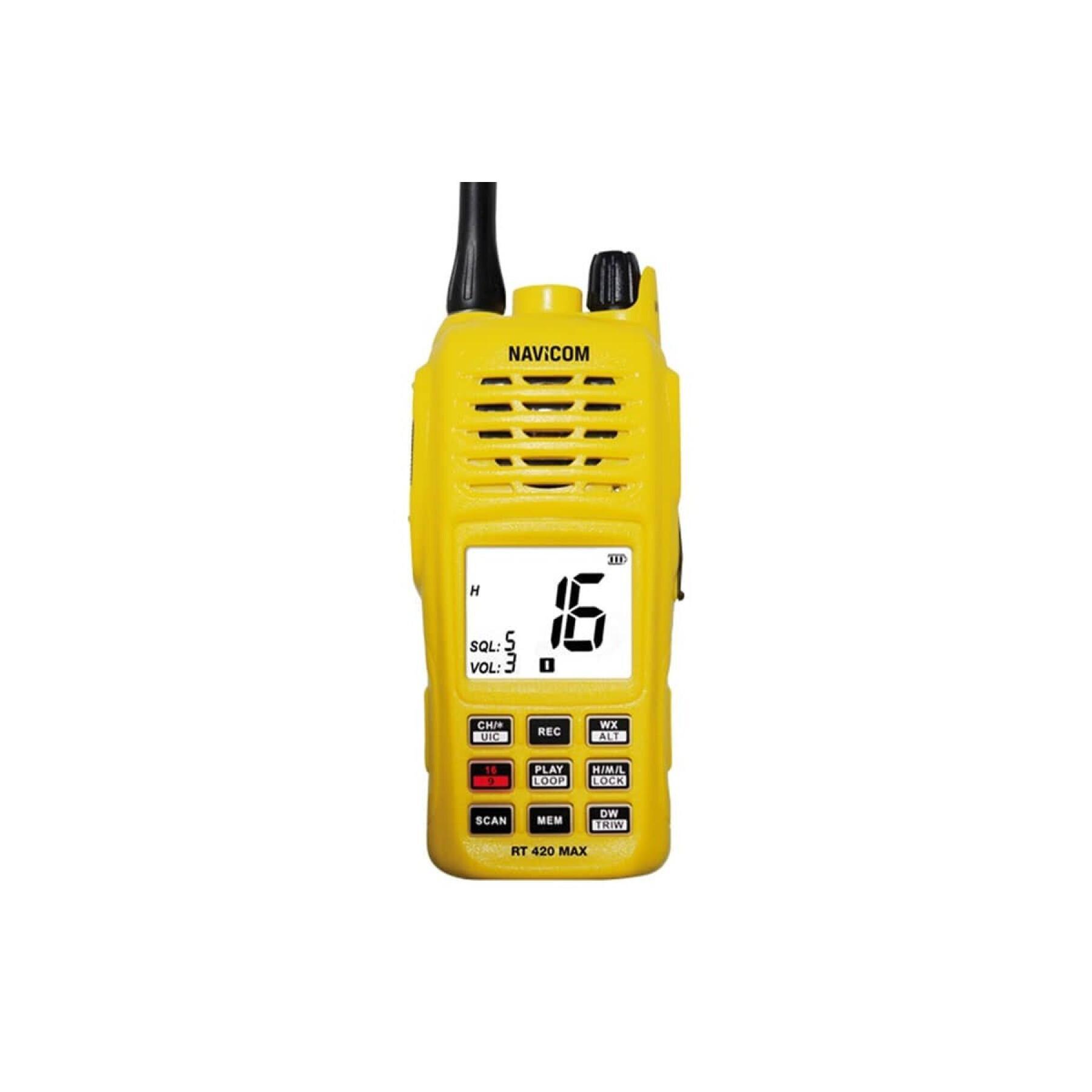 VHF portable Etanche et flottante Navicom IPX 8 6 W