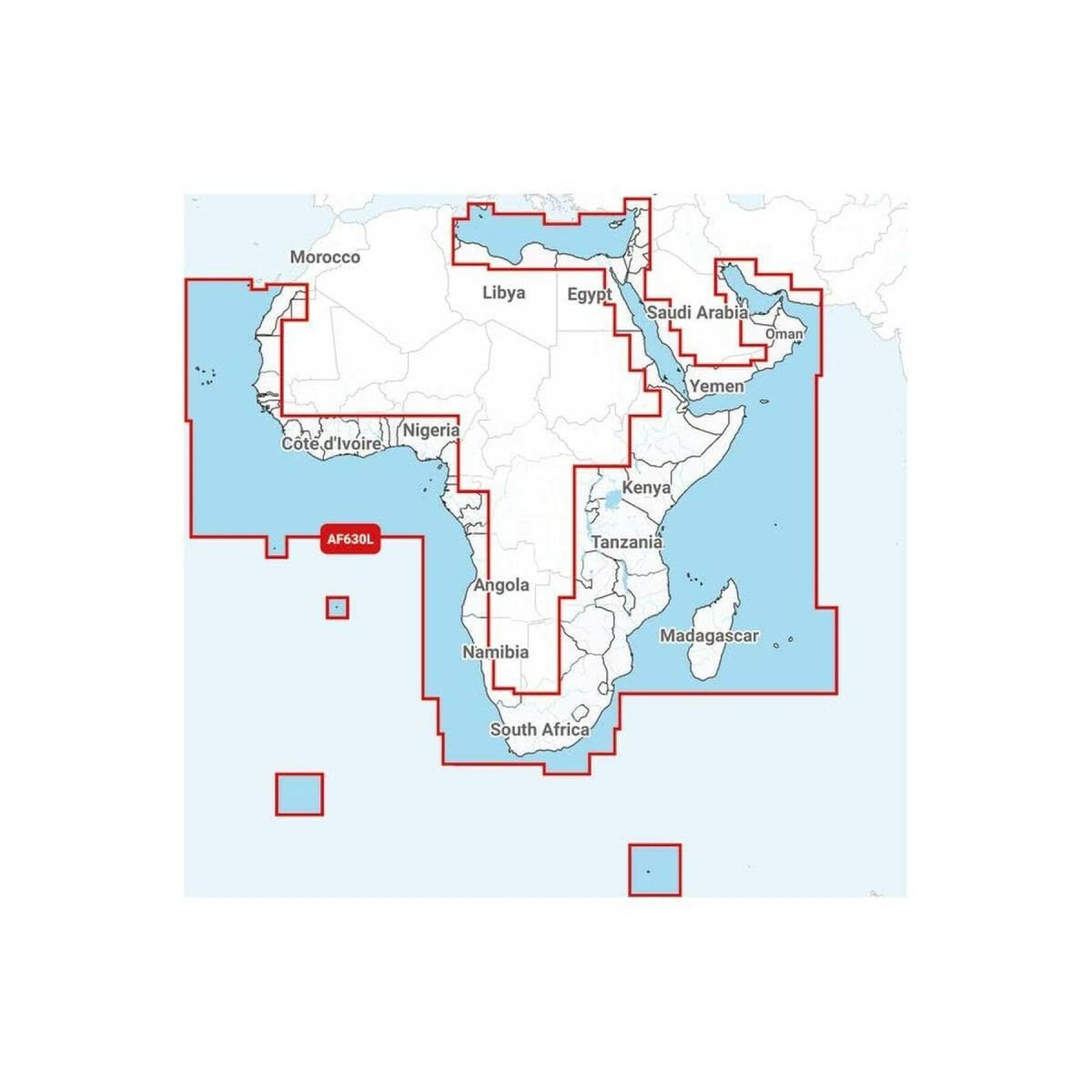 Carte de navigation + Large SD - Afrique - Moyen Orient Platinum Navionics