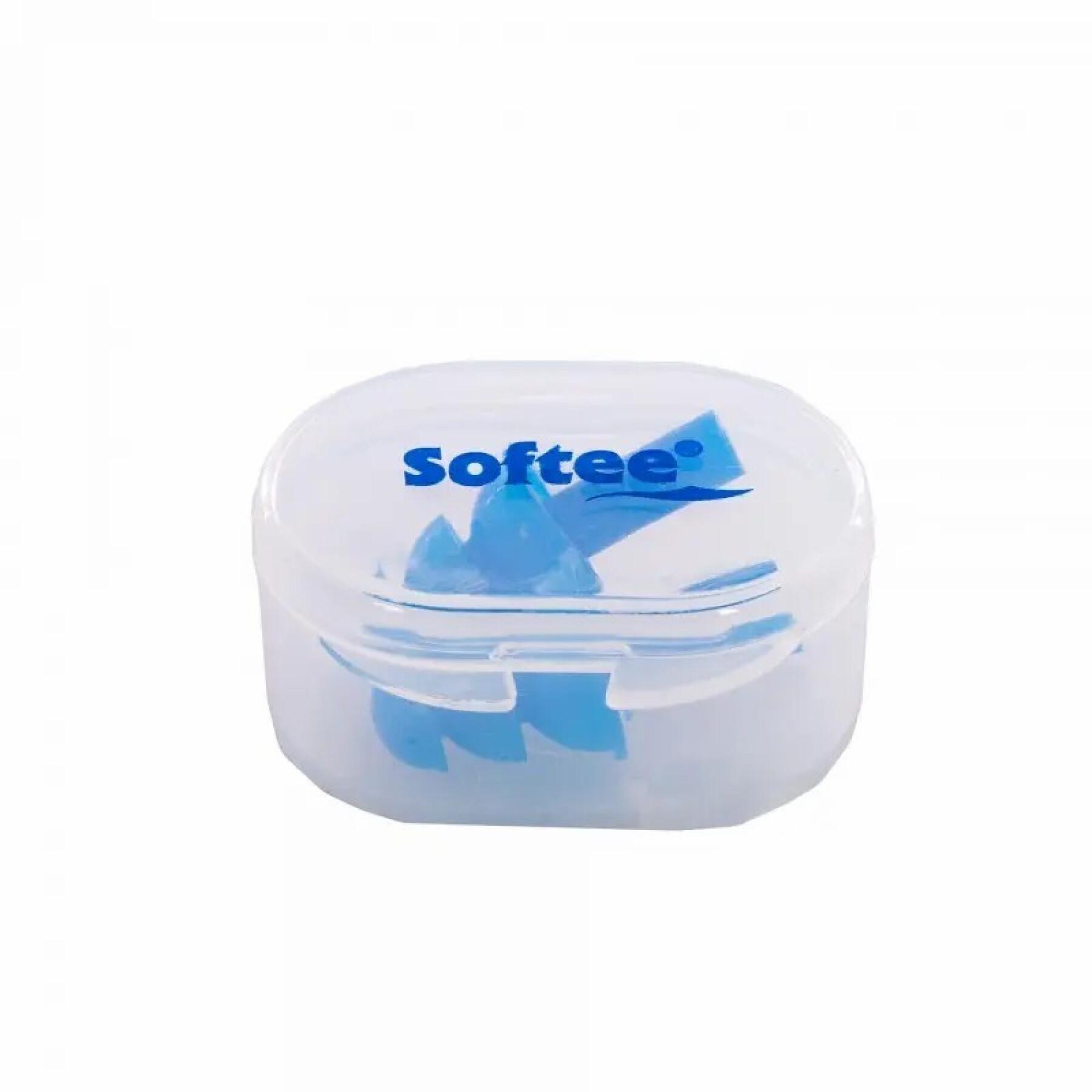 Bouchons d'oreille silicone natation Softee Laxfix