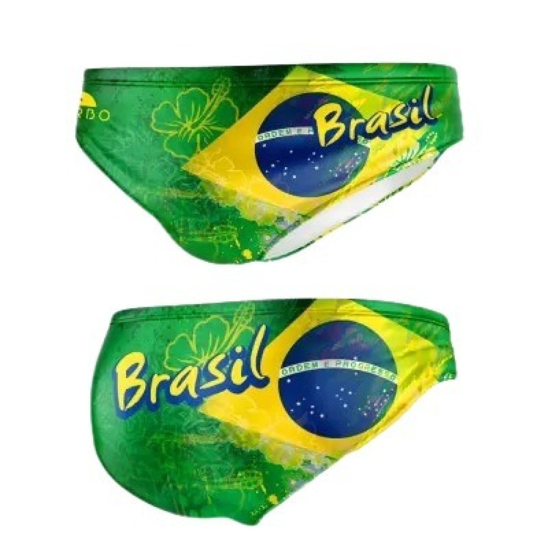 Bas de maillot de bain Turbo Hombre Brasil Tag