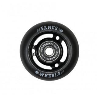 Pack de 4 roues de roller Famus Wheels 92A